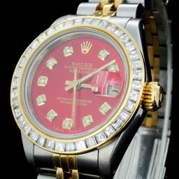 Rolex DateJust Ladies 1.50ct Diamond Wristwatch