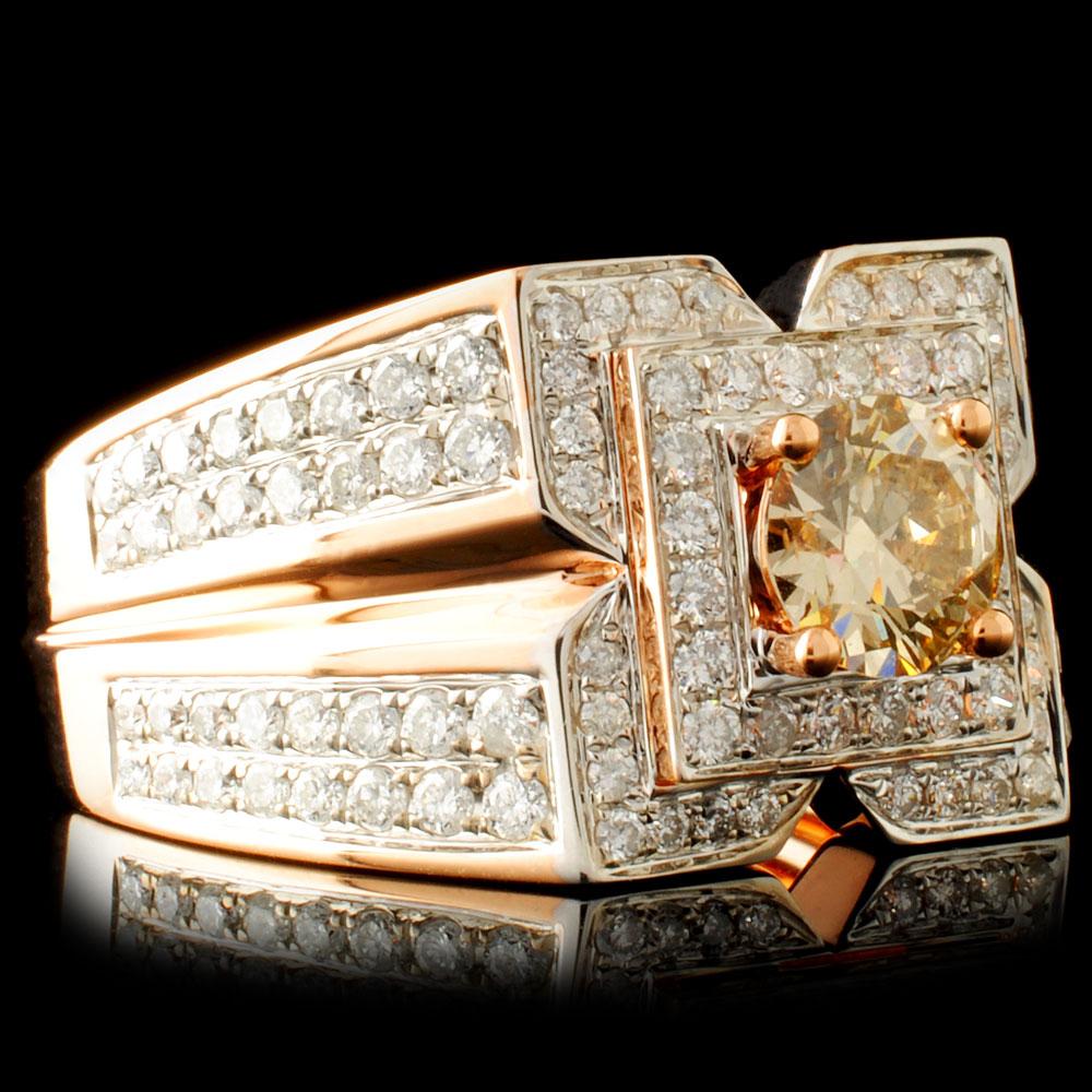 18K Gold 1.62ctw Diamond Ring