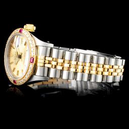 Rolex DateJust Diamond Ladies Watch