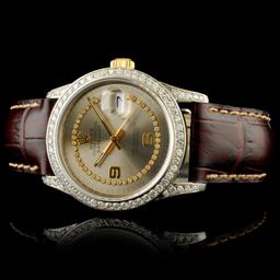 Rolex DateJust 1.50ctw Diamond 36MM Wristwatch