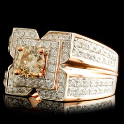 18K Gold 1.62ctw Diamond Ring