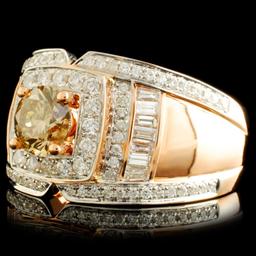18K Gold 2.13ctw Diamond Ring