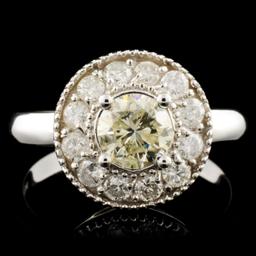 14K Gold 1.25ctw Diamond Ring