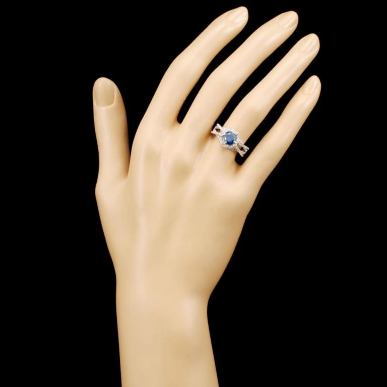 18K Gold 1.63ctw Fancy Color Diamond Ring