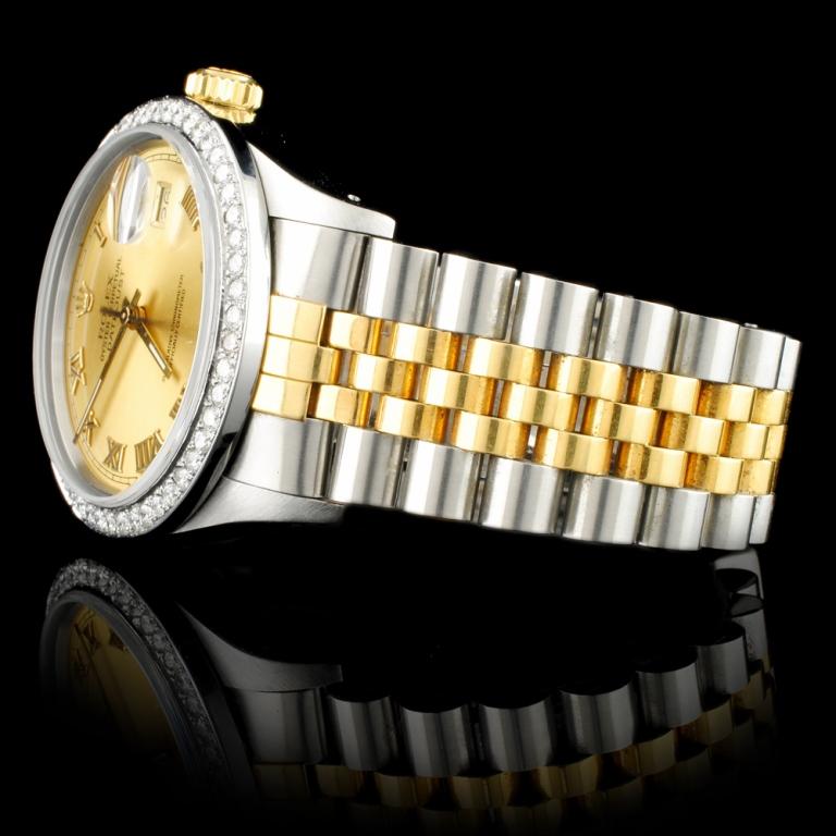 Rolex DateJust Diamond 36MM Wristwatch