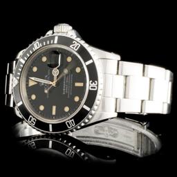 Rolex SS Submariner 40MM Wristwatch