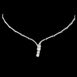 14K Gold 1.00ctw Diamond Necklace