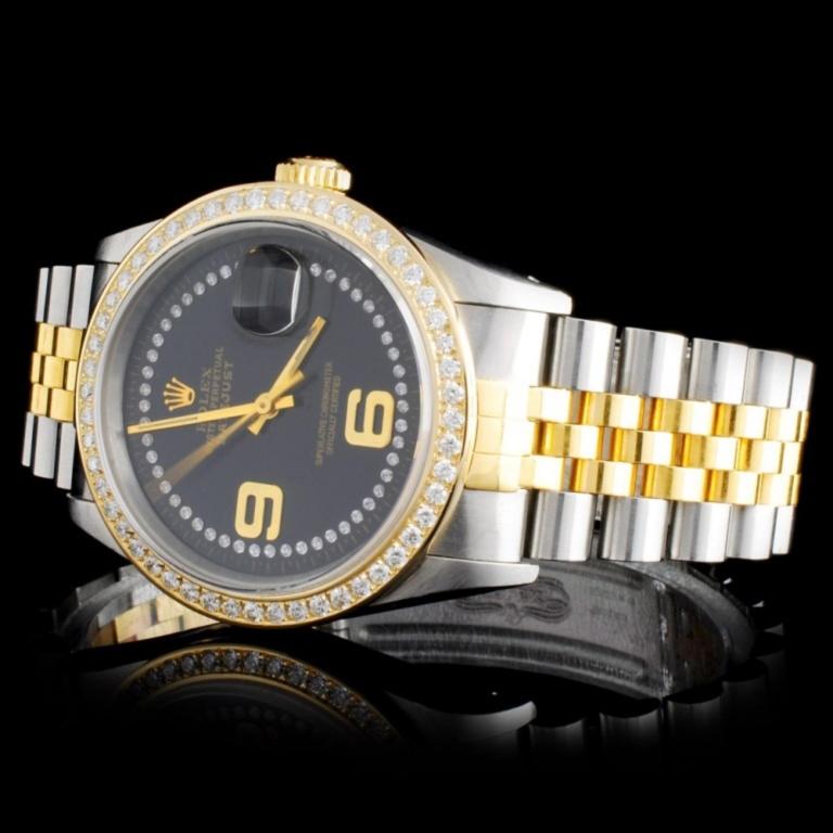 Rolex DateJust Diamond 36mm Wristwatch