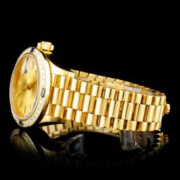 Rolex DateJust 18K YG Diamond 26MM Wristwatch