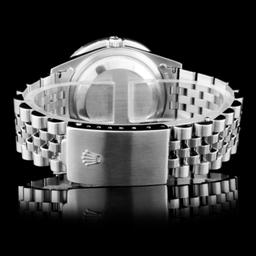 Rolex SS DateJust Diamond 36MM Wristwatch