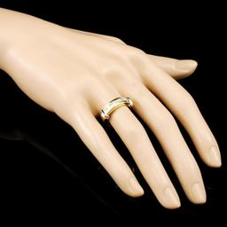 18K Gold 0.58ctw Diamond Ring