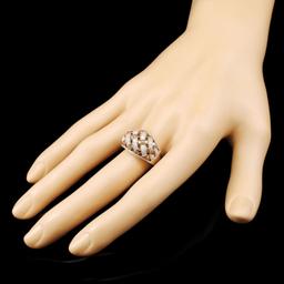 14K Gold 1.11ctw Diamond Ring