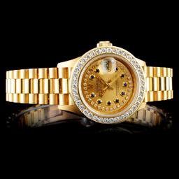 Rolex Presidential Diamond Ladies Watch