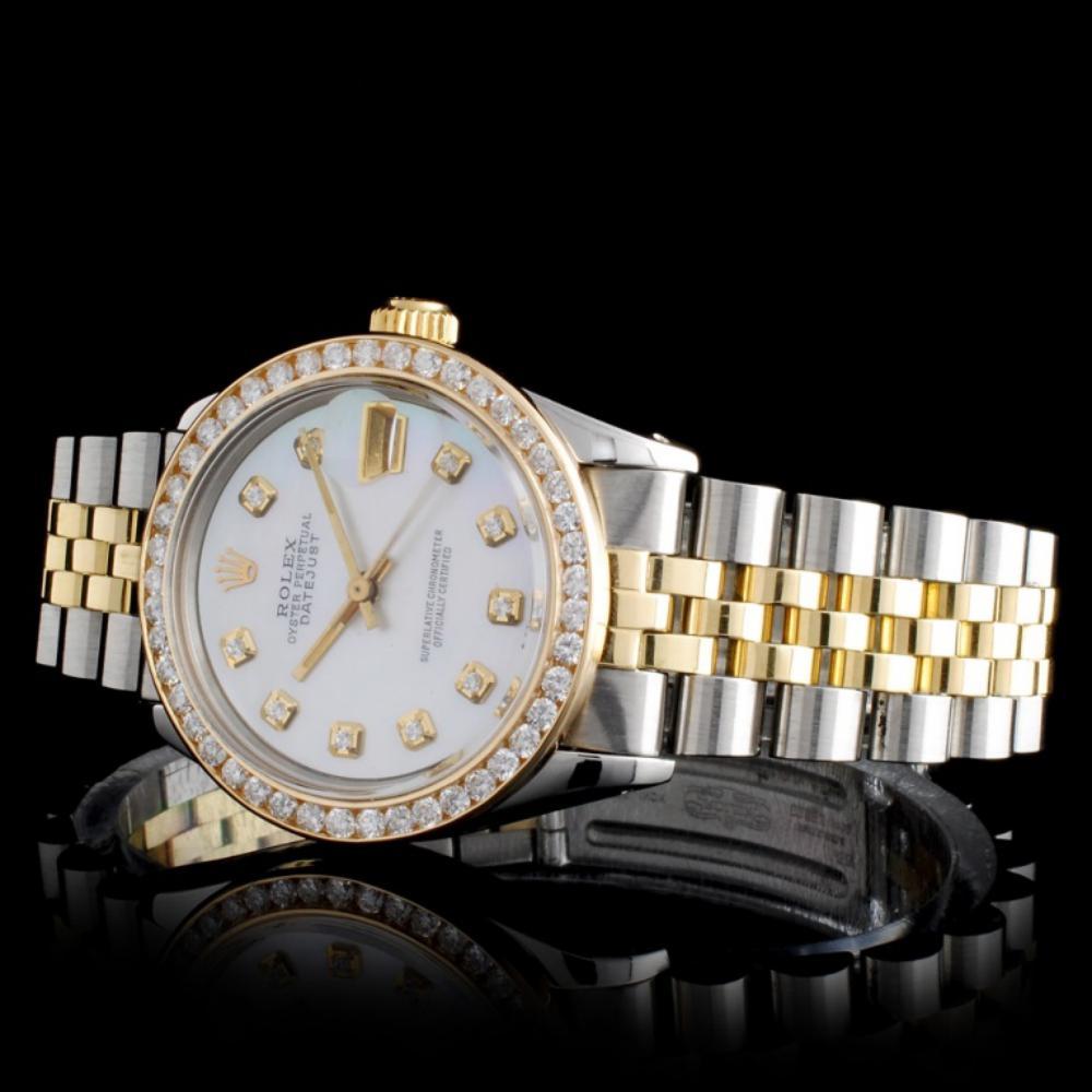 Rolex DateJust 1.50ct Diamond Mid-Size Wristwatch