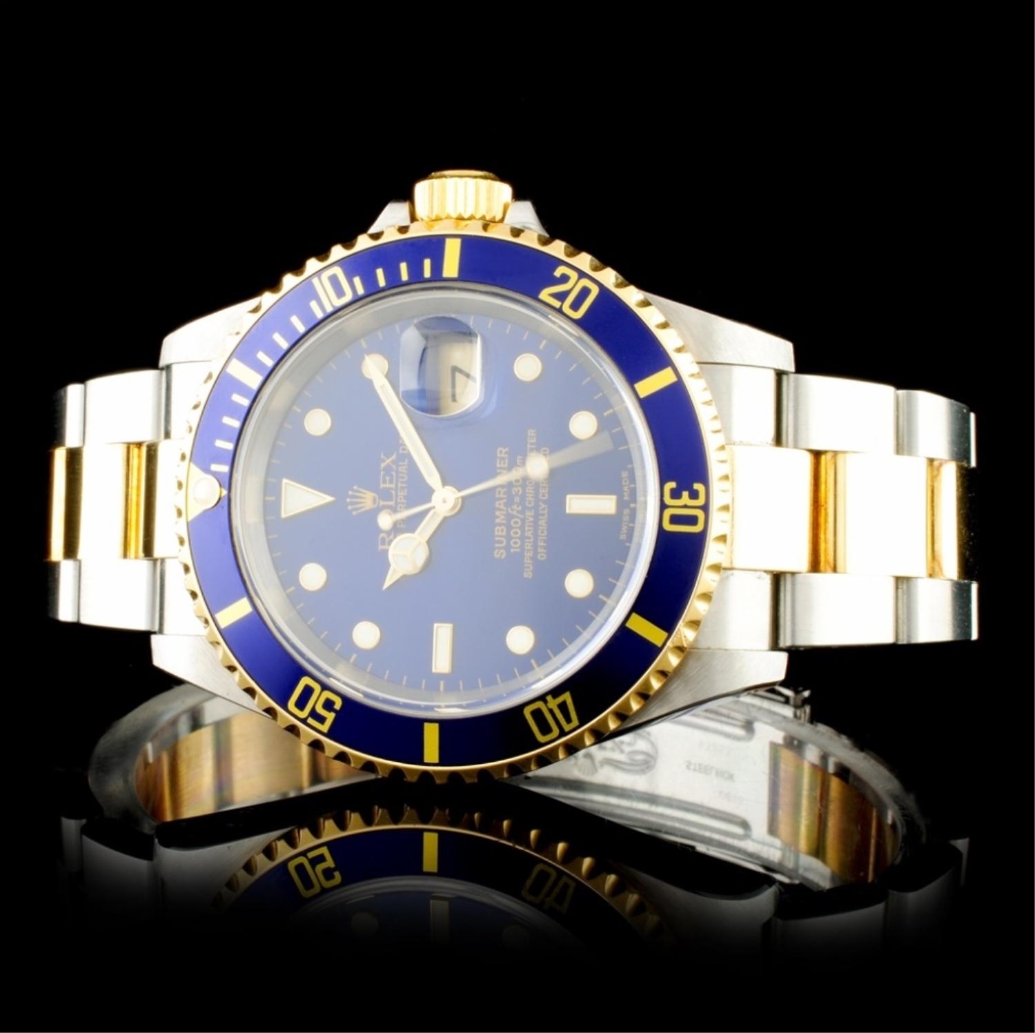 Rolex Submariner 18K & Stainless Steel Watch