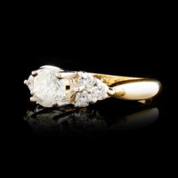 14K Gold 0.98ctw Diamond Ring