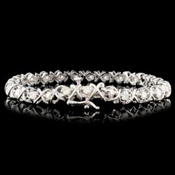 14K Gold 3.00ctw Diamond Bracelet