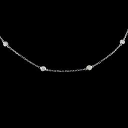 18K Gold 1.13ctw Diamond Necklace