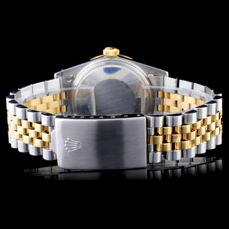 Rolex YG/SS DateJust Diamond 36MM Watch