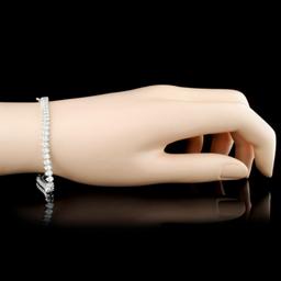 18K Gold 2.25ctw Diamond Bracelet