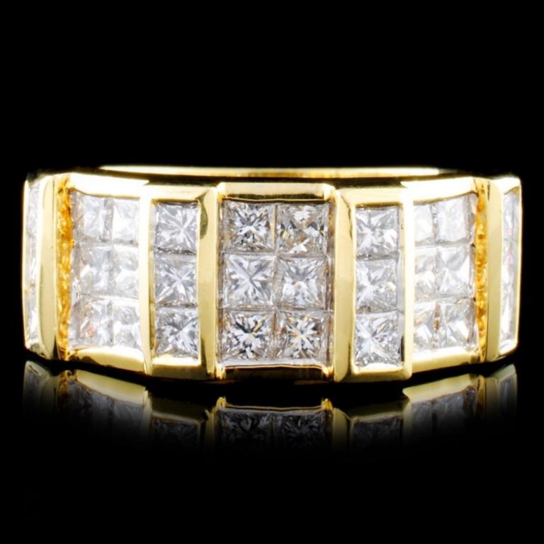 18K Gold 1.98ctw Diamond Ring