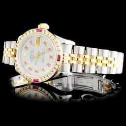 Rolex DateJust Ladies 1.00ct Diamond Wristwatch