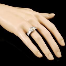 18K Gold 2.70ctw Fancy Diamond Ring