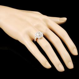 18K Gold 2.11ctw Diamond Ring