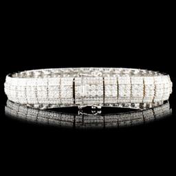 14K Gold 7.00ctw Diamond Bracelet