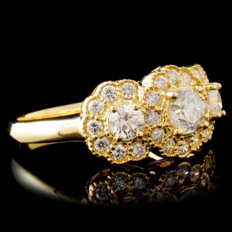 14K Gold 1.60ctw Diamond Ring