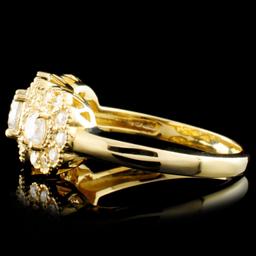 14K Gold 1.60ctw Diamond Ring