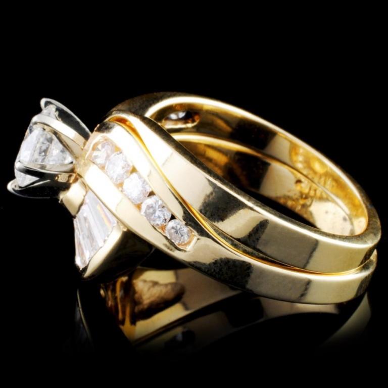 14K Gold 2.22ctw Diamond Ring