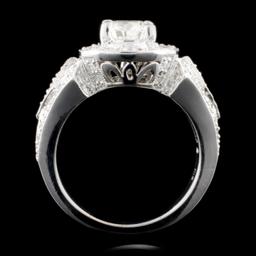 18K Gold 2.06ctw Diamond Ring