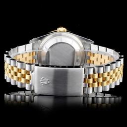 Rolex DateJust YG/SS Diamond 36mm Watch