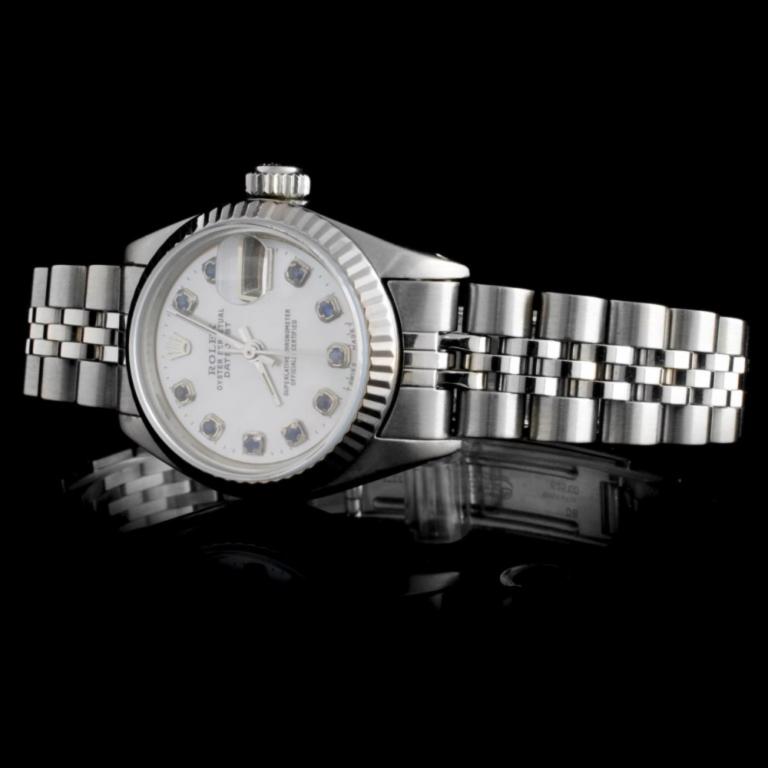 Rolex Stainless Steel DateJust Ladies Wristwatch