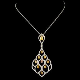 18K Gold 2.16ctw Diamond Pendant