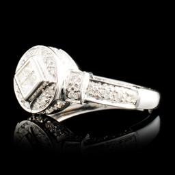 18K Gold 0.75ctw Diamond Ring