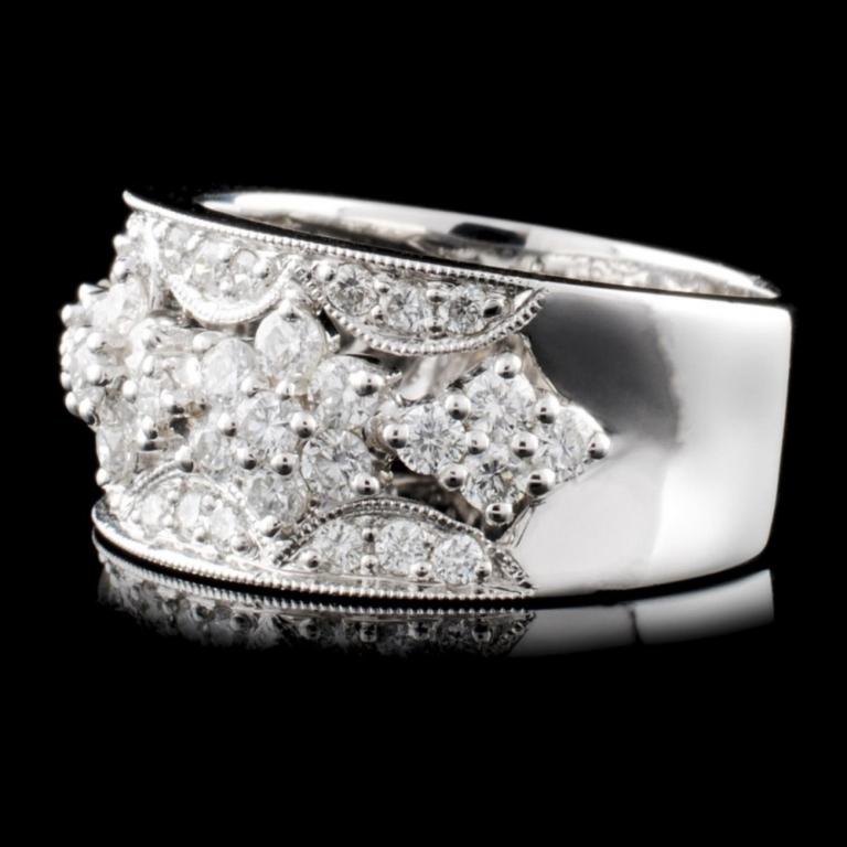 18K White Gold 1.30ct Diamond Ring