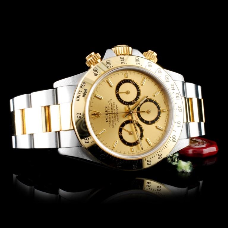 Rolex Daytona Zenith 18K & SS 40MM Wristwatch