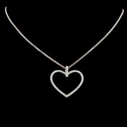 14K Gold 0.68ctw Diamond Necklace