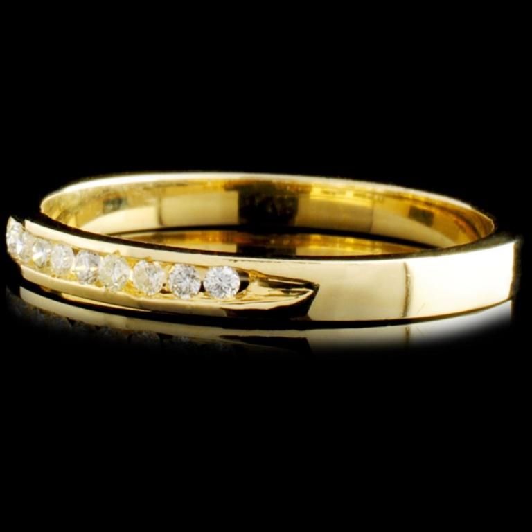 14K Gold 0.16ctw Diamond Ring