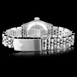 Rolex SS DateJust Diamond Ladies Watch