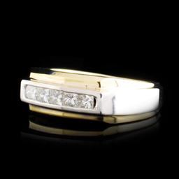 14K Gold 0.47ctw Diamond Ring