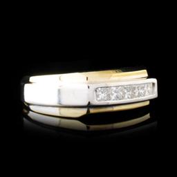 14K Gold 0.47ctw Diamond Ring