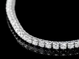 18k White Gold 5.00ct Diamond Bracelet