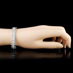 14K Gold 4.00ctw Diamond Bracelet