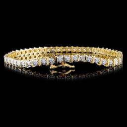 14K Yellow Gold 1.00ctw Diamond Bracelet