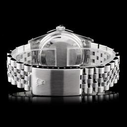 Rolex SS DateJust Diamond 36MM Watch