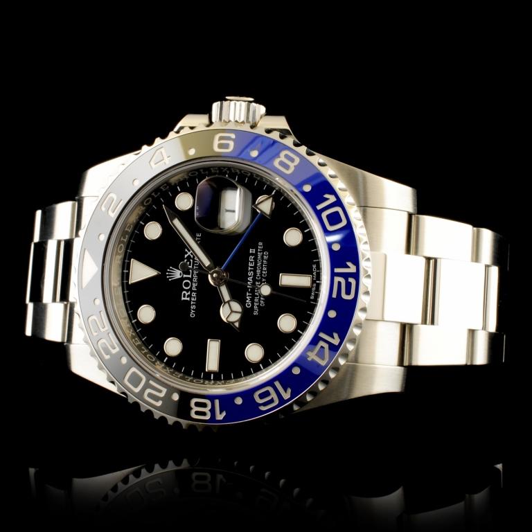 Rolex GMT-Master II Batman Oyster Steel Watch