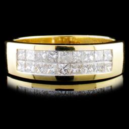 18K Gold 0.80ctw Diamond Ring